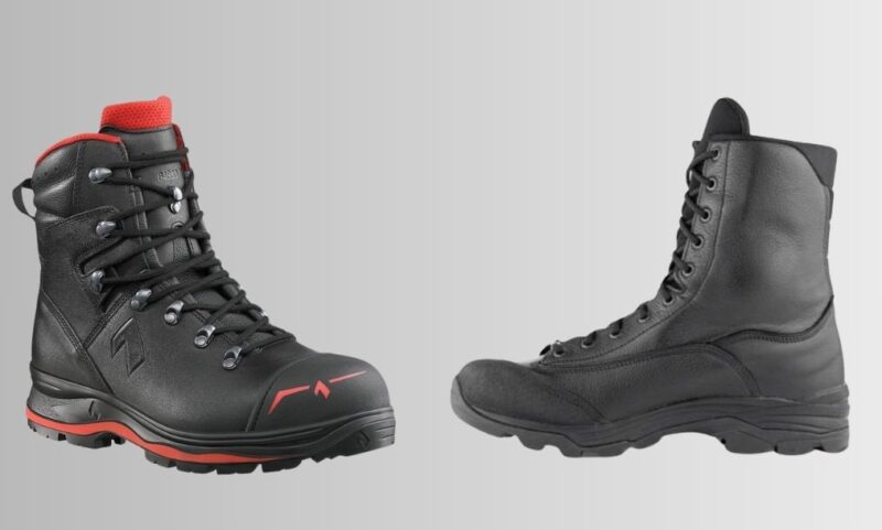 Haix Trekker Pro vs Crispi Tiger Safety Boot
