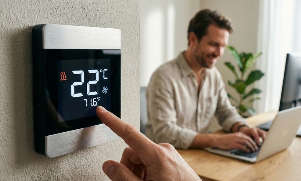 Idealna radna temperatura se kreće oko 21 do 23 stepena; prostorija koja je pretopla ili prehladna usporava rad