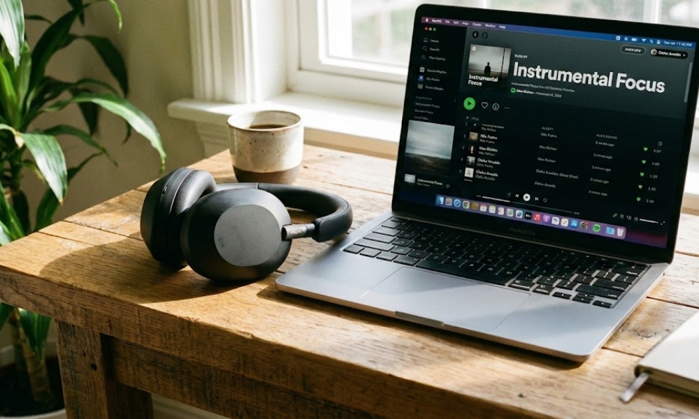 Zvuk kreira ritam rada - blagi zvukovi ili instrumentalna muzika mogu da popune prostor i uvedu u stabilan tok